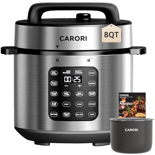 CARORI 8-Quart Pressure Cooker