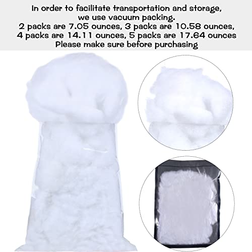 Christmas Fake Snow Decoration Indoor Snow Blanket Soft Fluffy Snow Artificial Holiday Winter Decor For Christmas, Under The Christmas Tree, Village Displays (4 Bags) #TOP1
