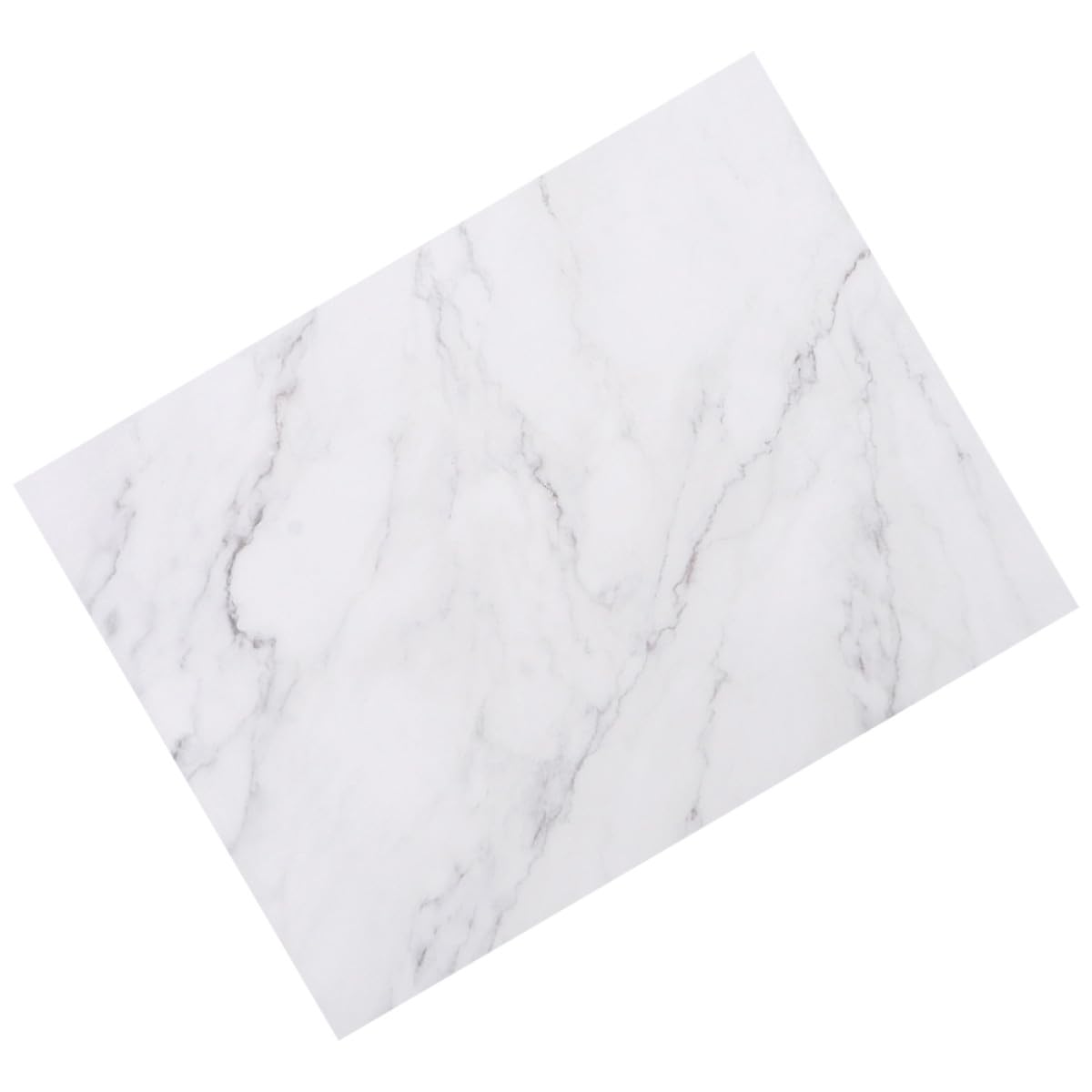 Planche à Découper en Marbre Naturel 30X20 CM Antitache Cuisine et Salle de Bain, Plateau de Rangement Rectangulaire Réutilisable