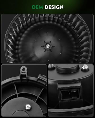 Image of HVAC Heater Blower Motor Fan Replacment for:-Nissan Rogue 2008-2014, Sentra 2007-2012, Rogue Select 2014 2015, AC Blower Motor with Fan Cage # 700253, 27225-ET10A, 27225-JM01B, PM9377, 87721
