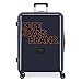 Pepe Jeans Troy Maleta Mediana Azul 48x70x28 cms Rígida ABS Cierre TSA Integrado 81L 2 kgs 4 Ruedas Dobles