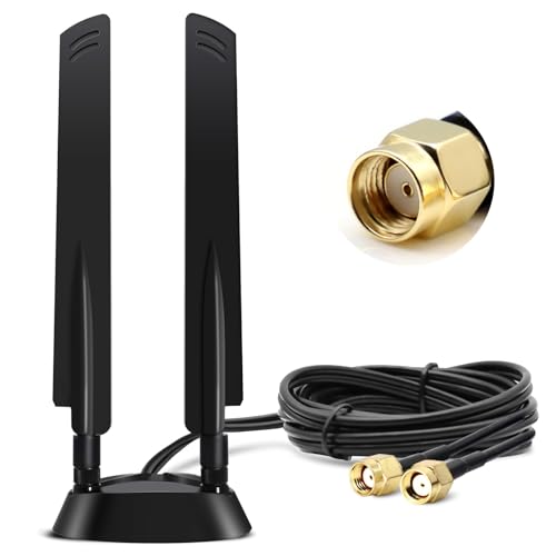 Amazon | WiFi 6 6E アンテナ トライバンド WiFiアンテナ 12DBI PC