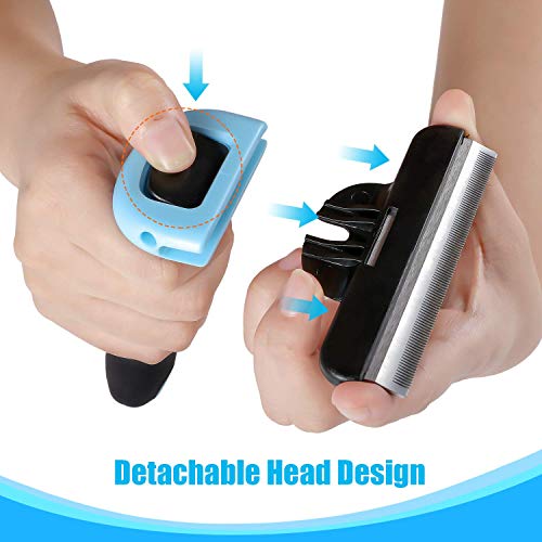Pet Grooming Brush Effectively Reduces Shedding by up to 95% Professional Deshedding Tool for Dogs and Cats