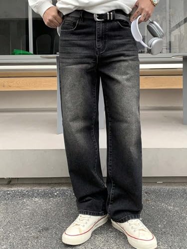 Image of KOTTY Men's Straight Fit Jeans - Classic Denim with Comfortable Fit, Durable Fabric, and Timeless Style
