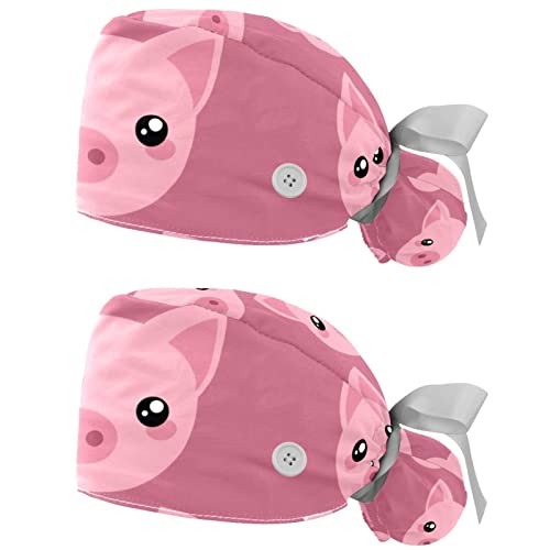 Chapeaux bouffants cochon rose pour égayer votre quotidien de travail