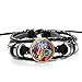 TUDUDU Arcángel Pulsera De Cuero Protégenos Santo Escudo Protección Justicia Encanto Pulsera...