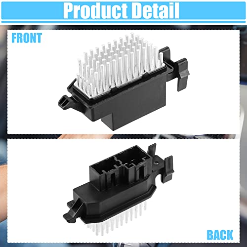 Acropix Hvac Blower Motor Resistor Ac Blower Control Fit For Dodge Dart Aero - Pack Of 1 Black #TOP5