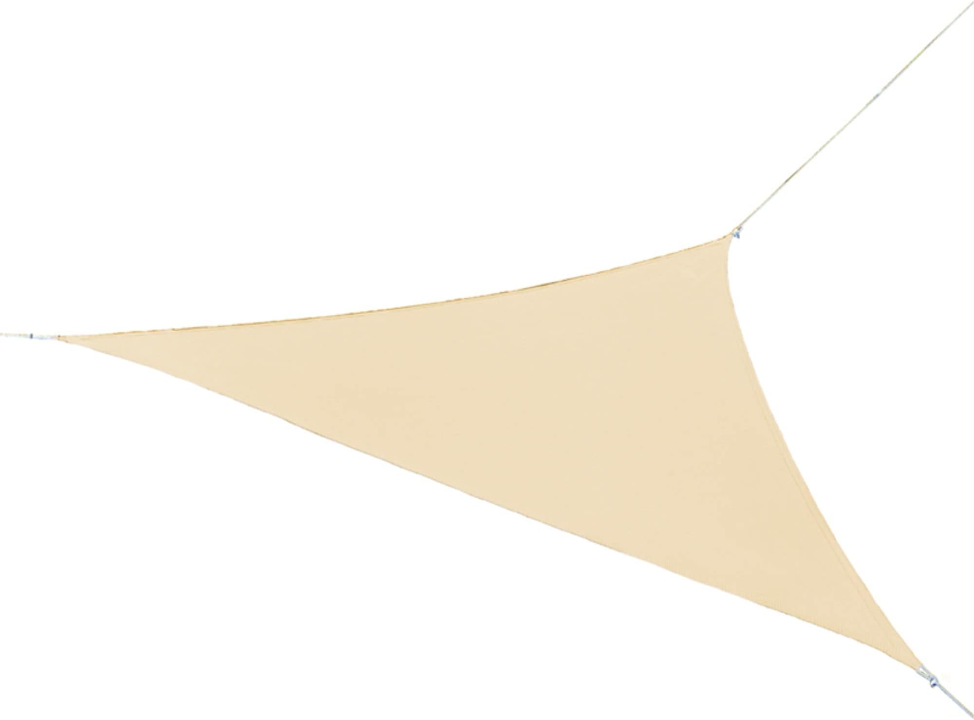 Coolaroo Shade Sail, Triangle Ready to Hang Shade Sail, 11'10", Pebble (449292)
