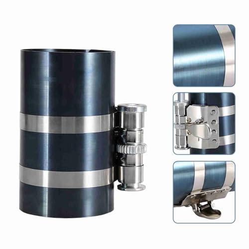 Attrezzo compressore fasce elastiche del motore Attrezzo per la rimozione dell'installatore delle fasce elastiche Attrezzo per l'installazione del pistone a cricchetto(4 Inches)