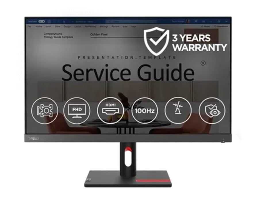 Lenovo ThinkVision S24i-30 23.8” (60.45cm) FHD (1920x1080