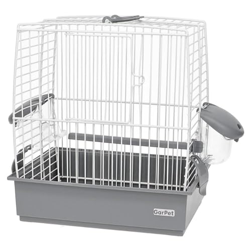 Vogelkäfig klein Transport Ausstellung Box Vogel Käfig mit Zubehör Wellensittich Weekend Kleiner Vogelkäfig