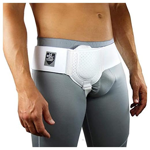 Everyday Medical Hernia Guard I Inguinal Hernia Belt For Men I Left or Right Side I Post Surgery Men’s Inguinal Hernia Support Truss For Inguinal, Groin Hernias I Adjustable Waist Strap I SMALL/MEDIUM