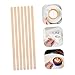 VERDANVERSE 14cm Wooden Stirrers 1000pcs Reusable Coffee Stirrer Sticks Bar Accessories Break Resistant for All Beverages