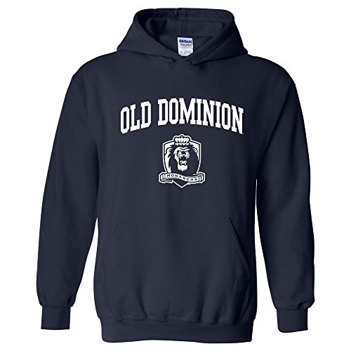 UGP Campus Apparel AH03 – Old Dominion Monarchs Arch Logo Hoodie – 3X-Large – Navy