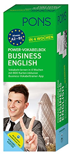 Pons Power-Vokabelbox Business English in 4 Wochen