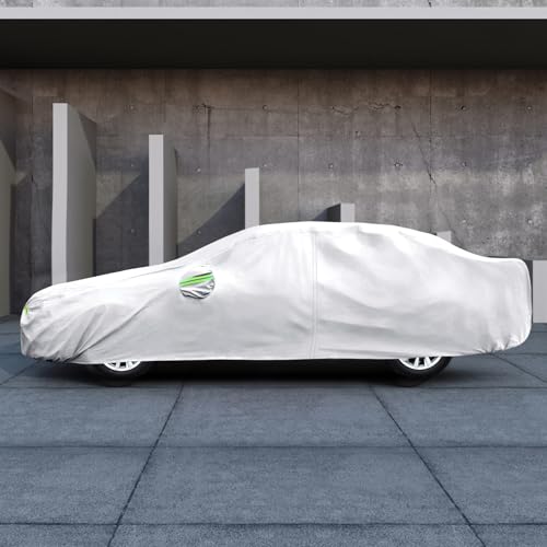 Image of Car Cover Custom Fit for Toyota Camry 1996-2026, for Honda Accord 2001-2026, Migaven Waterproof Full Exterior Cover Sun Rain Protection with Door Zipper and Cotton Lining