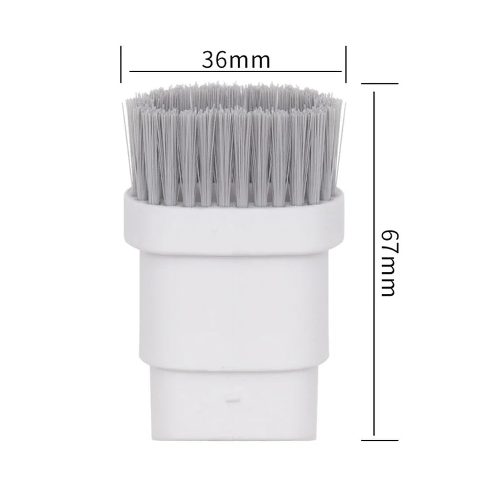 Spazzola per capelli lunghi/corti per la pulizia del filtro della testa dell'aspirapolvere per auto per mini accessori portatili(2PCS)