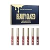 Beauty-Glazed-Matte-Nude-Liquid-Lipstick-Lip-Gloss-Kit-Waterproof-Lip-Makeup-Durable-Lipgloss-Cosmetics-Mini-6pcsset-Birthday-Edition-Long-Lasting-Non-Stick-Cup-Liquid-Lip-Gloss-Set MYUANGO Set of 6 Matte Liquid Lipsticks -Vegan, Long Lasting, Waterproof, Non-Stick Finish for Women and Girl