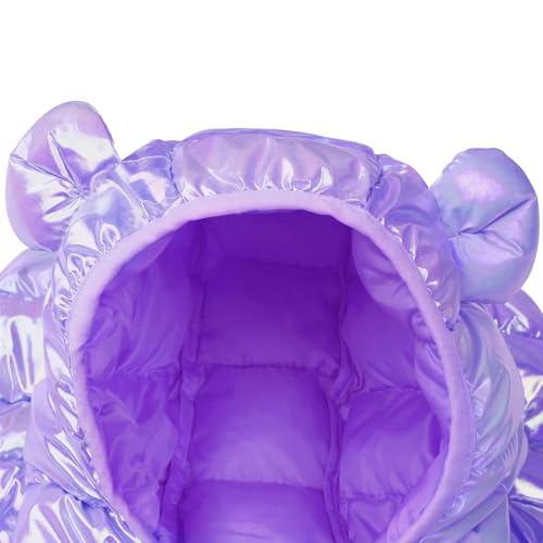 Boys Girls Puffer Down Vest Toddler Kids Hooded Sleeveless Jacket Winter Coat3