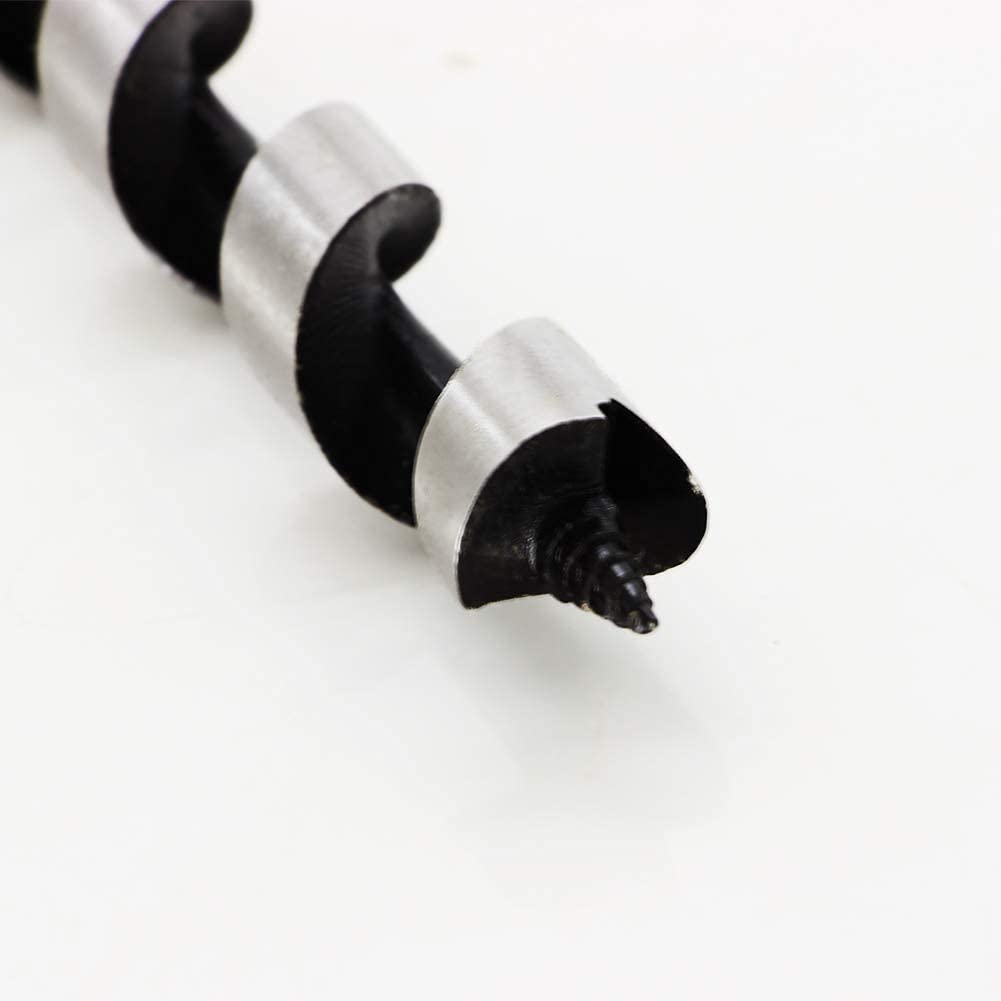 460mm High Speed Steel Woodworking Auger Drill Bit Hex Shank 18mm Cutting Dia for Electric Bench Drill Wood Plastic Drywall Composite Materials 1 Pcs