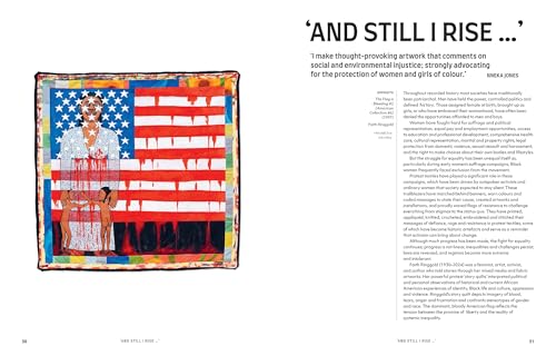 Textile Protest livre art militant activisme histoire tissu broché - 5