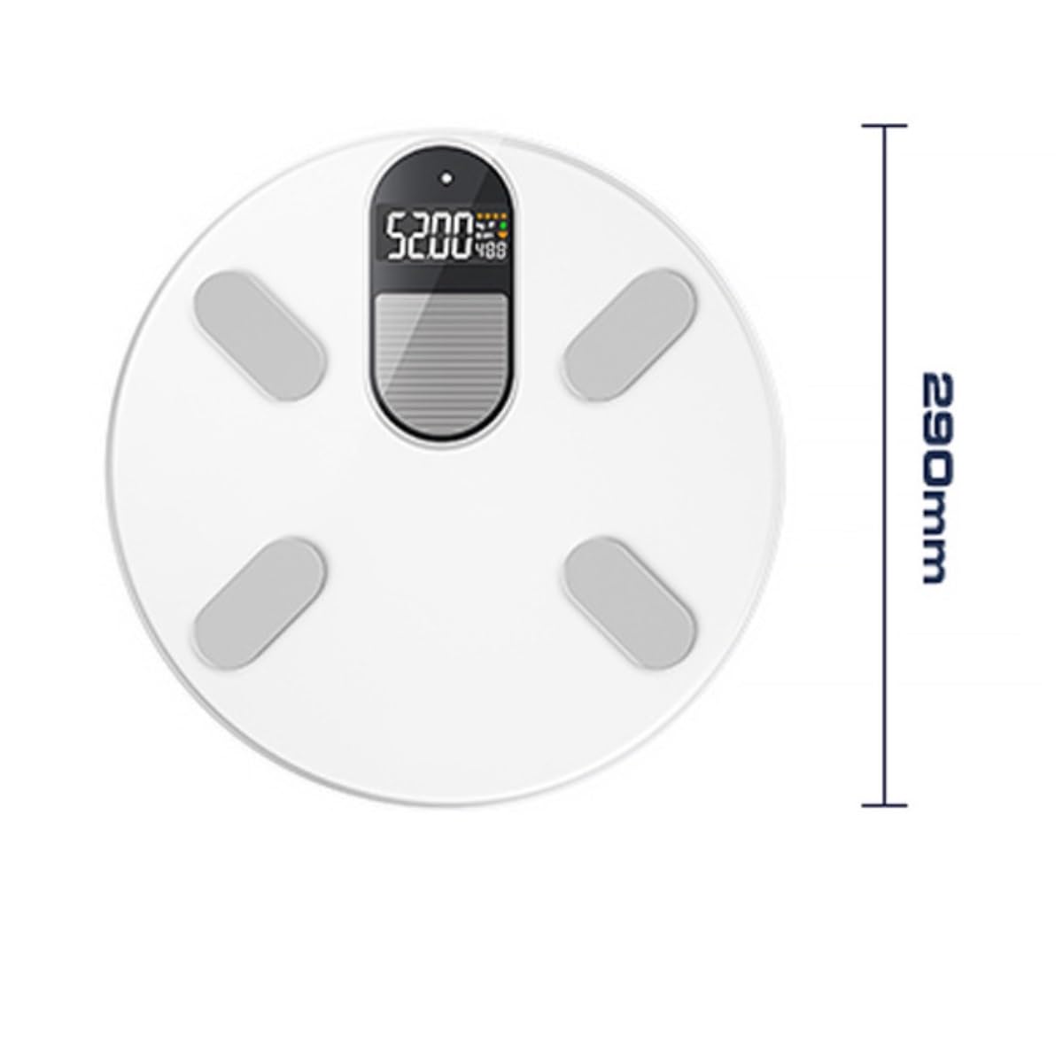 Bilancia Pesapersone Bilancia Pesapersone Digitale Solare Bluetooth Bilancia Pesatrice Multifunzione Bilancia Digitale