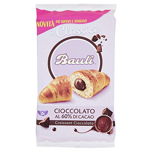 Bauli - Croissant Cioccolato - 6 Pezzi - 300 gr