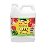 EZ-GRO 4-18-38 Hydroponic Nutrients for Tomatoes, Peppers & Leafy Greens | Suited for Hydroponic and Soil Based Applications | Liquid Plant Food
