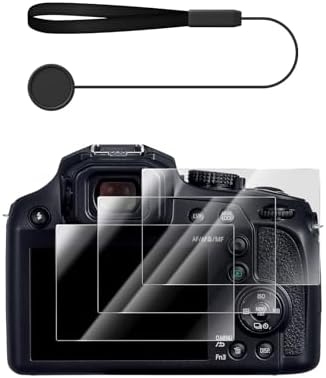 VOVMOEYA with 1Pcs Lens Cap Keeper 3 Packs Screen Protector Compa...