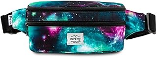 521s Small Fanny Pack Fashion Waist Bag Cute for Women, Galaxy