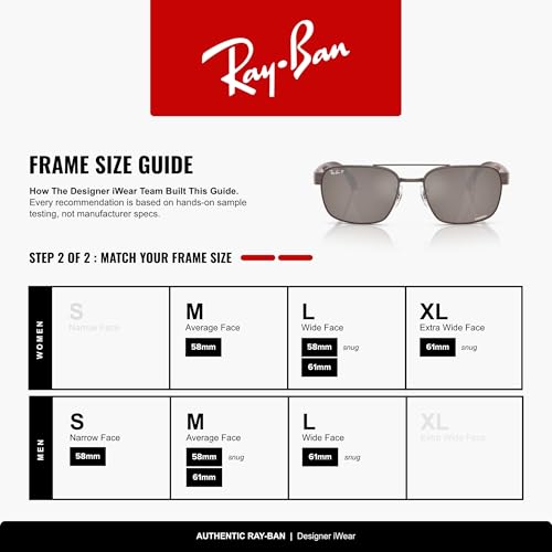 Image of Ray-Ban RB3751CH Polarized Square Sunglasses for Men for Women
