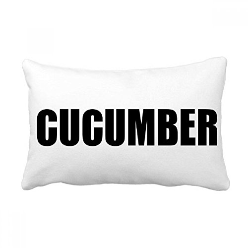 Coussin de légumes multicolore taie et insert pour décoration intérieure