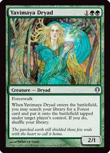 Magic The Gathering - Yavimaya Dryad - Archenemy Singles
