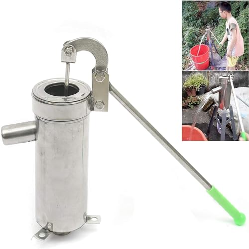 Pompe à main pour puits permettant de puiser l'eau sans électricité - 2