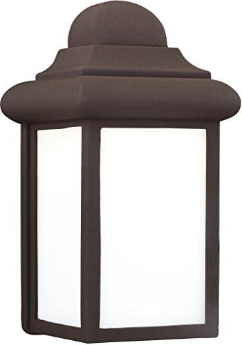 Generation Lighting 8988EN3-10 Mullberry Hill One Light Outdoor Wall Lantern, Bronze Finish