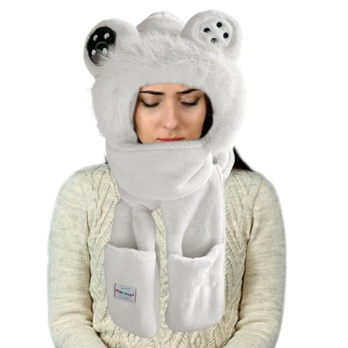 Écharpe à capuche mignonne pour trajets en camping et marche