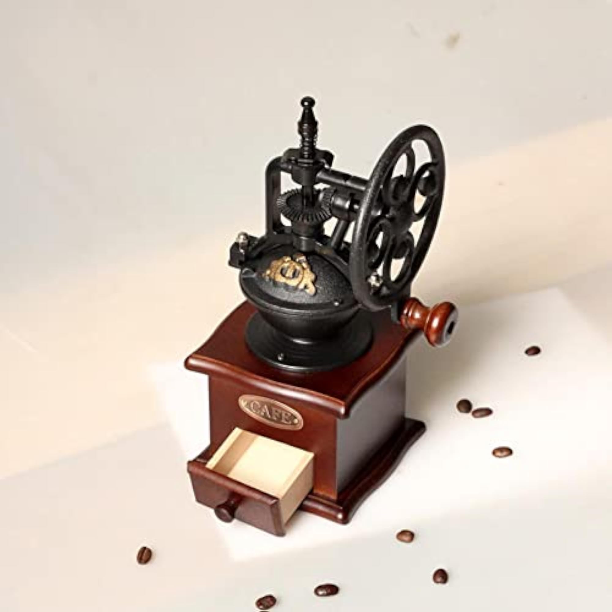Manual Coffee Grinder Windmill Wheel For Home Decoration