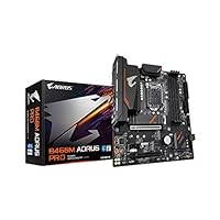 Gigabyte B460M AORUS PRO (LGA1200/Intel/B460/Micro ATX/Dual M.2/SATA 6Gb/s/USB 3.2 Gen 1/DDR4/Motherboard)