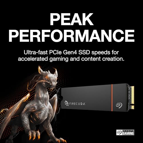 Seagate FireCuda ZP1000GM3A073 disque SSD .2 PCI Express 4.0 NVMe 3D TLC Neuf - vue 7