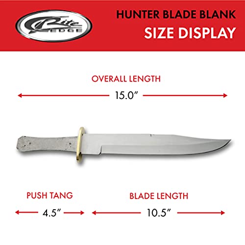 Szco Supplies Faca de lâmina Hunter, 38 cm, prata, BL-7717