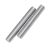 M6x 35mm Fully Threaded Rod 1mm Thread Pitch 304 Stainless Steel Right Hand Threaded Rods Bar Studs 20 Pcs