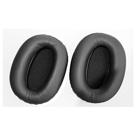 Örondyna öronkuddar läderkudde reparationsdelar för Sony WH1000XM2 MDR-1000X WH 1000X M2 hörlurar (öronmuffar) headset