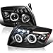Spec-D Tuning 2LHP-CAL06JM-TM Dodge Caliber Black Led Halo Projector Head Lights