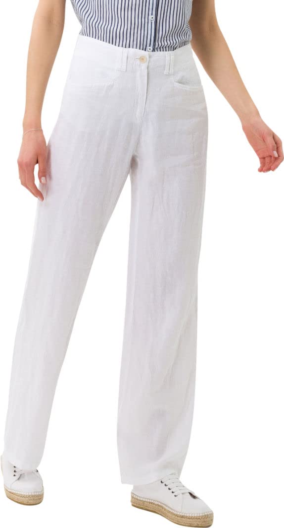 BRAX Style Farina Leinenhose Mit Legerer Silhouette Hose para Mujer