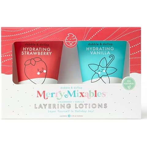 Dabble & Dollop Strawberry & Vanilla Lotions Cover