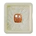 CaratYogi Natural Sunstone calibré calibré en vrac Gemstone carré Coussin Cabochon chakra guérison Guérison Balance Balance Zodiac Astronomie and Astrology Sign Bijoux Making Gemstone 6 CT