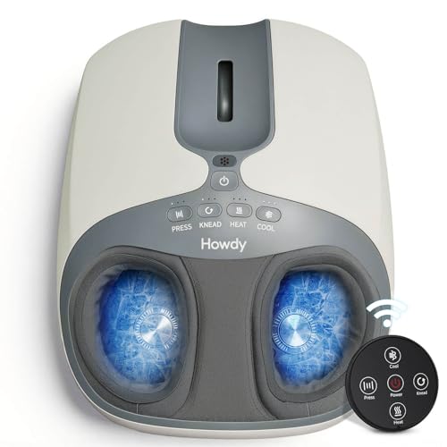 Howdy Shiatsu Foot Massager with Heat & Cold Therapy