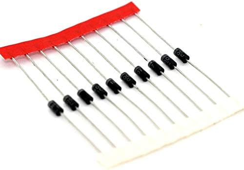 E-Projects - 1N4007 Diode, DO-41, General Purpose Silicon Rectifiers, 1A, 1,000V (Pack of 10 pcs)