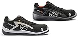 Größe: 41: 0 Sparco 0751641NRGR Evo Sportschuhe S3 Schwarz/Grau