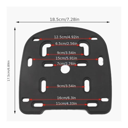 Support bagage arrière moto robuste pour stabiliser les grands coffres - 3